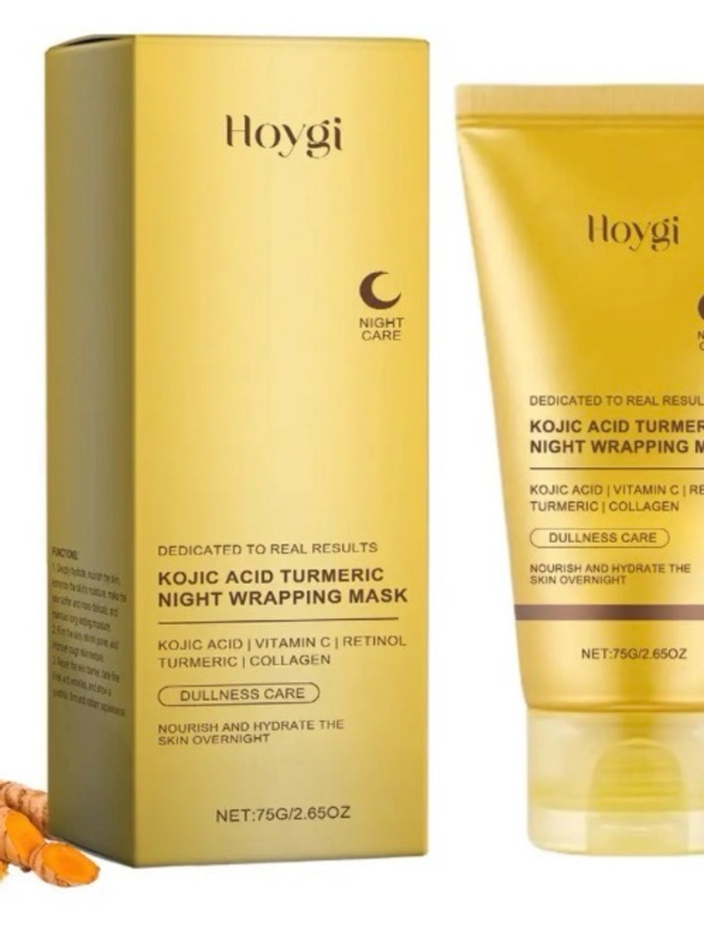Kojic Acid Turmeric Night Wrapping Mask